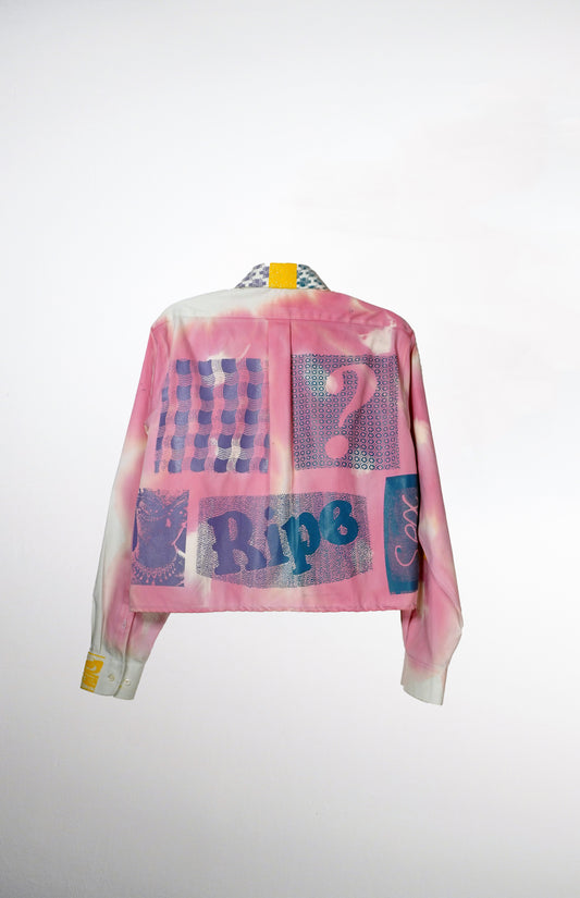 CROPPED BUTTON-UP #8