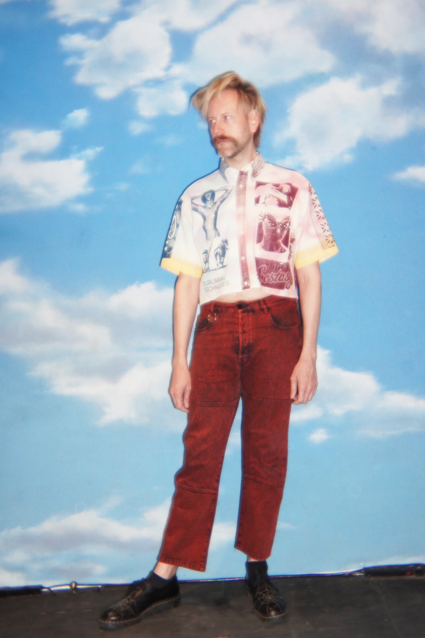 CROPPED BUTTON-UP #2