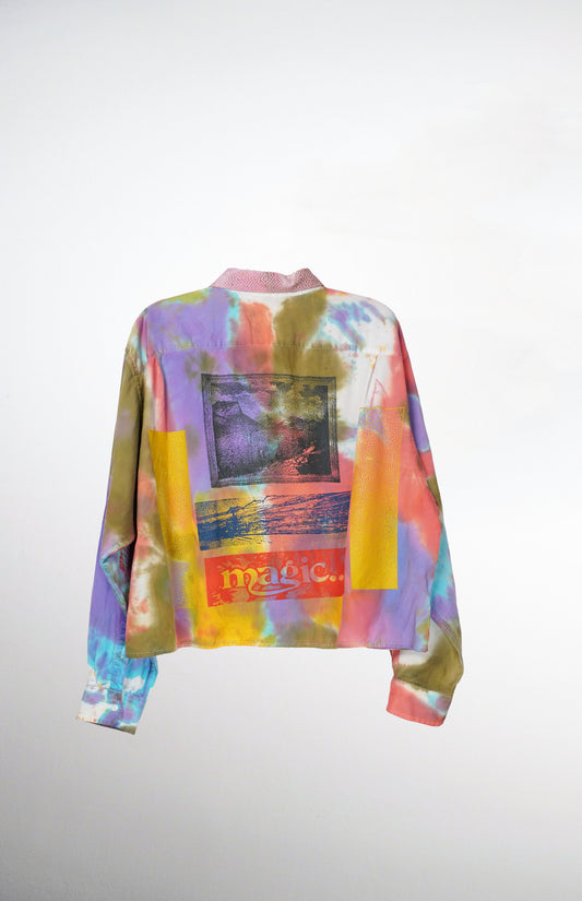 CROPPED BUTTON-UP #6