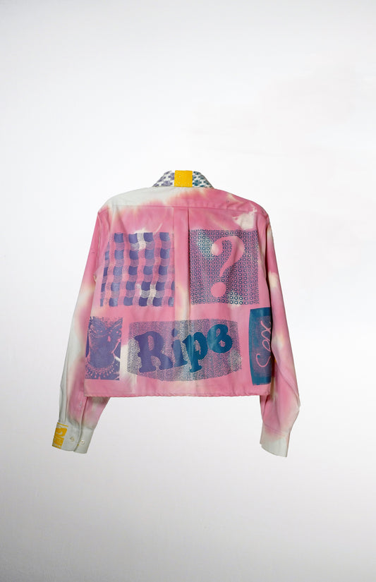 CROPPED BUTTON-UP #8