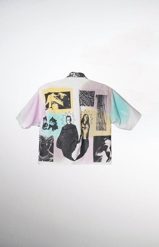 CROPPED BUTTON-UP #7