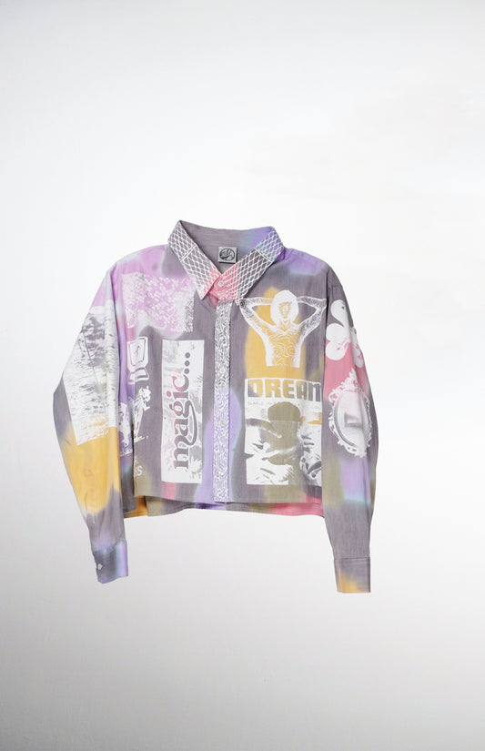 CROPPED BUTTON-UP #4