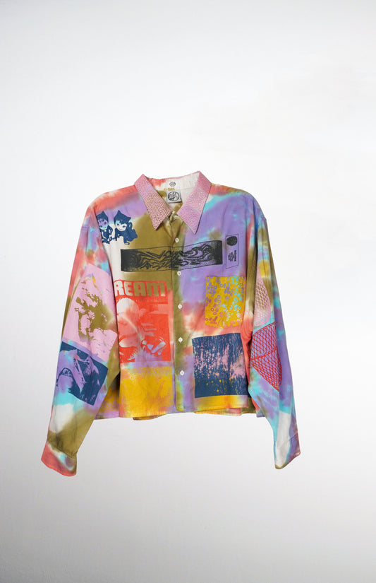 CROPPED BUTTON-UP #6