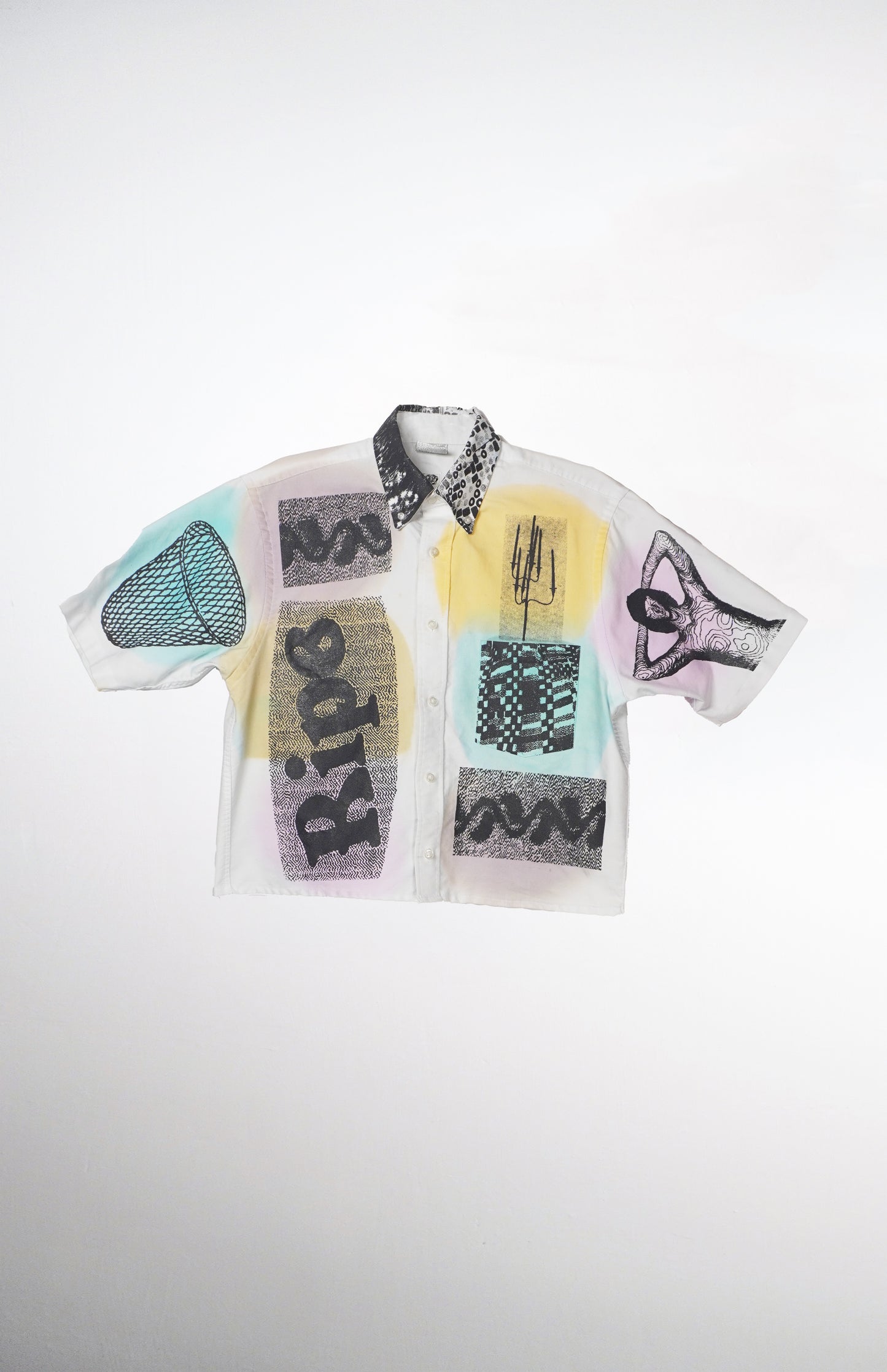 CROPPED BUTTON-UP #7