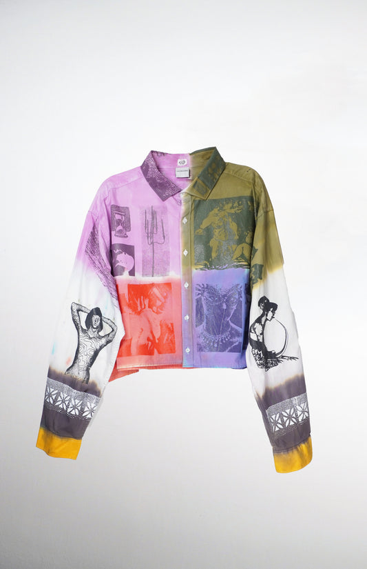 CROPPED BUTTON-UP #3